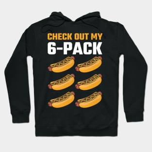 check out my six 6 pack hot dog Hoodie